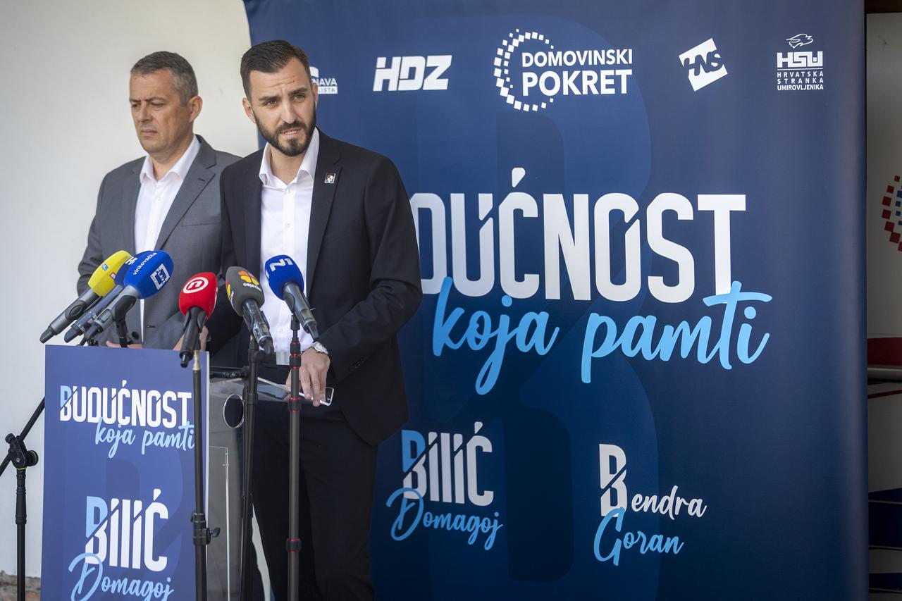 Vukovar: Domagoj Bilić i Goran Bendra održali konferenciju za medije