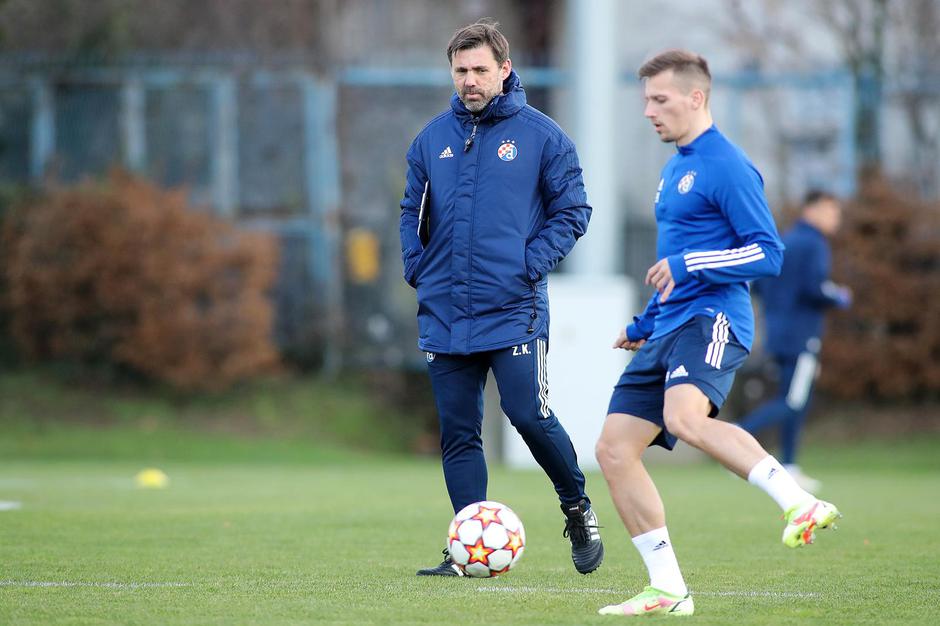 Zagreb: Prvi trening Željka Kopića kao privremenog trenera Dinama