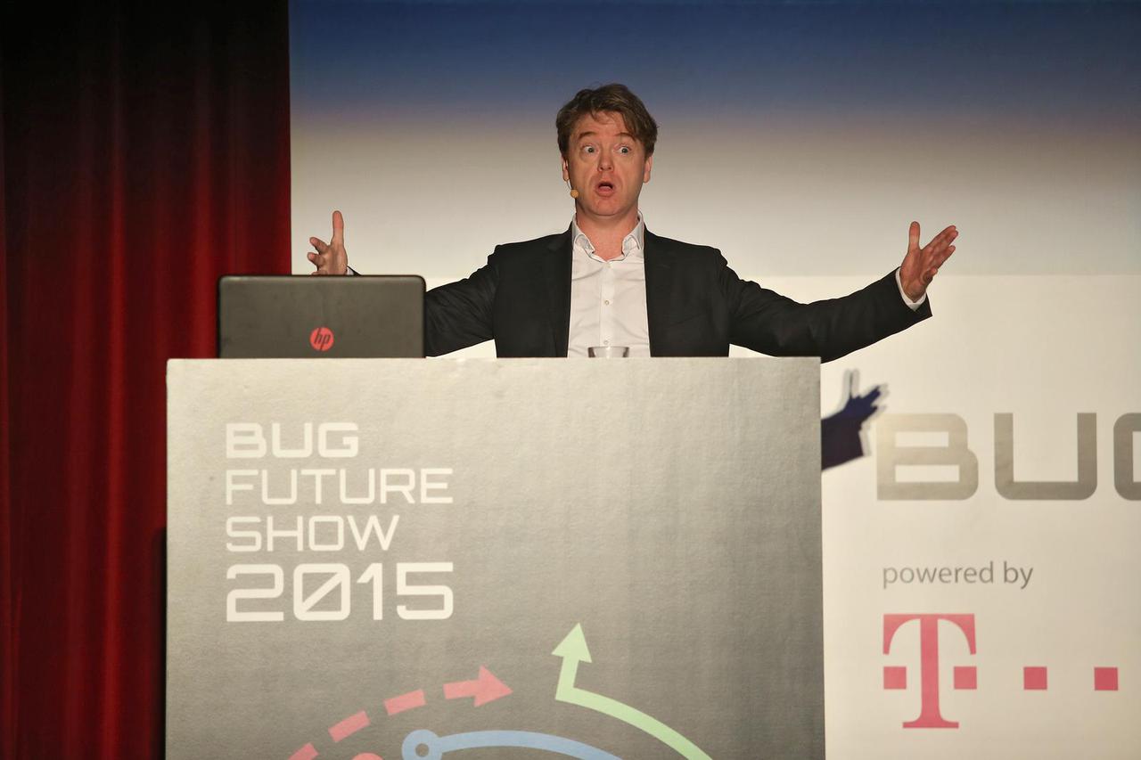 Zagreb: Bug Future Show 2015, predavanje Davida McWilliamsa