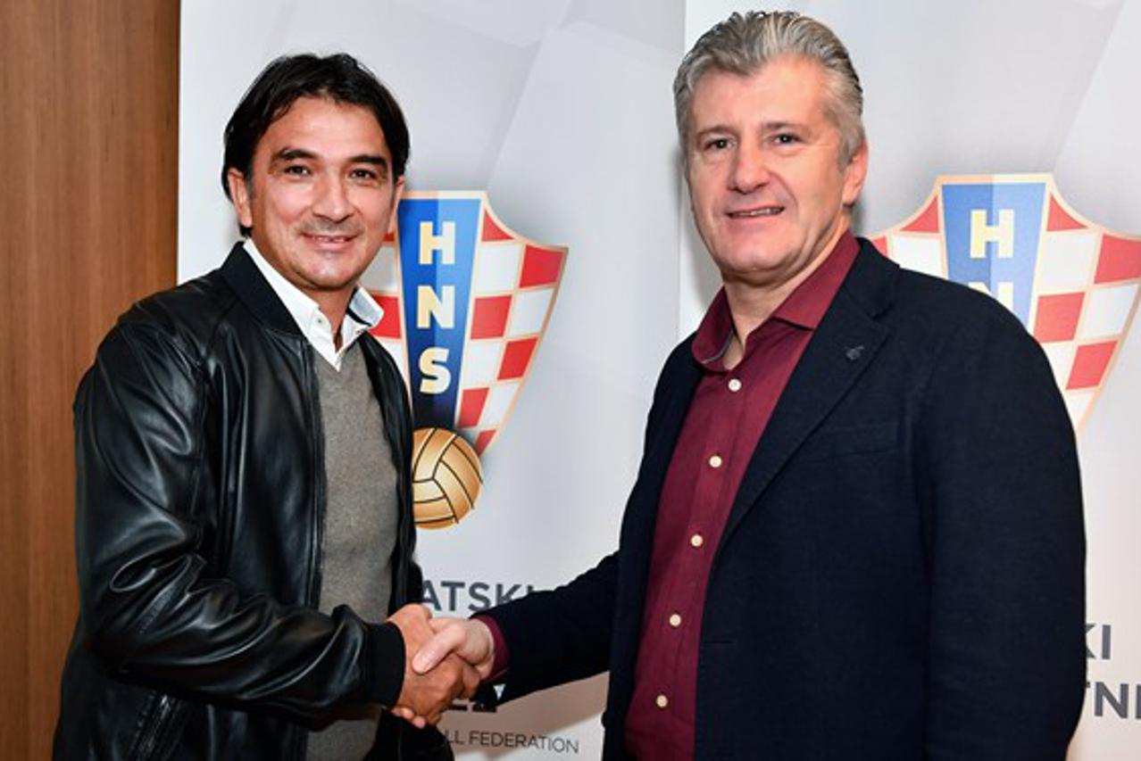 Zlatko Dalić i Davor Šuker
