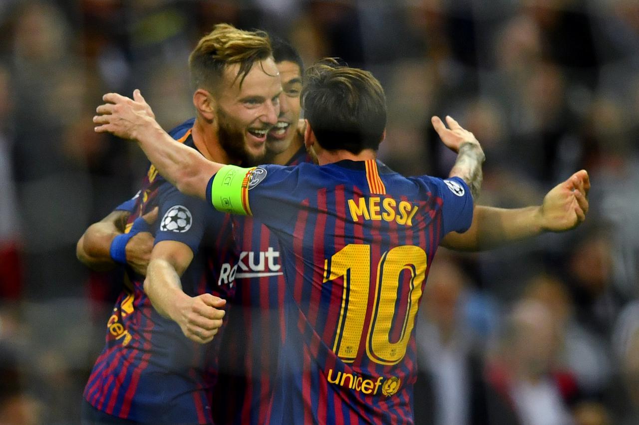 Ivan Rakitić i Lionel Messi