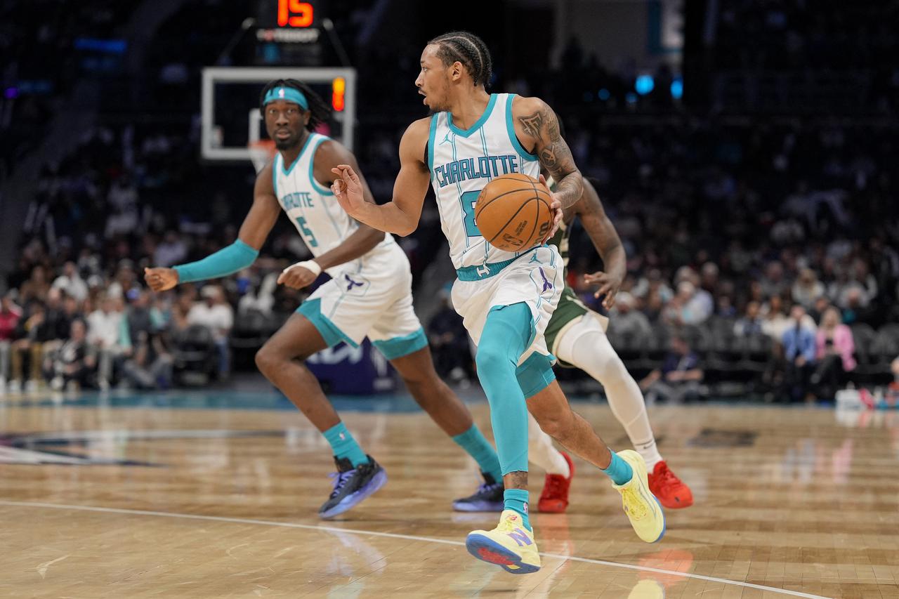 NBA: Milwaukee Bucks at Charlotte Hornets