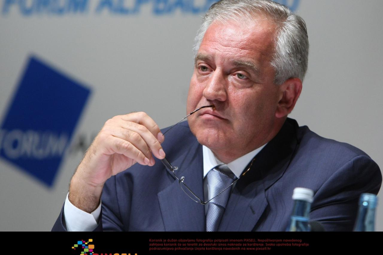 \'30.08.2010., Alpbach, Austrija - Europski forum u Alpbachu. Bivsi premijer Ivo Sanader sudjeluje na forumu na temu Dayton - 15 godina poslije. Photo: Petar Glebov/PIXSELL\'
