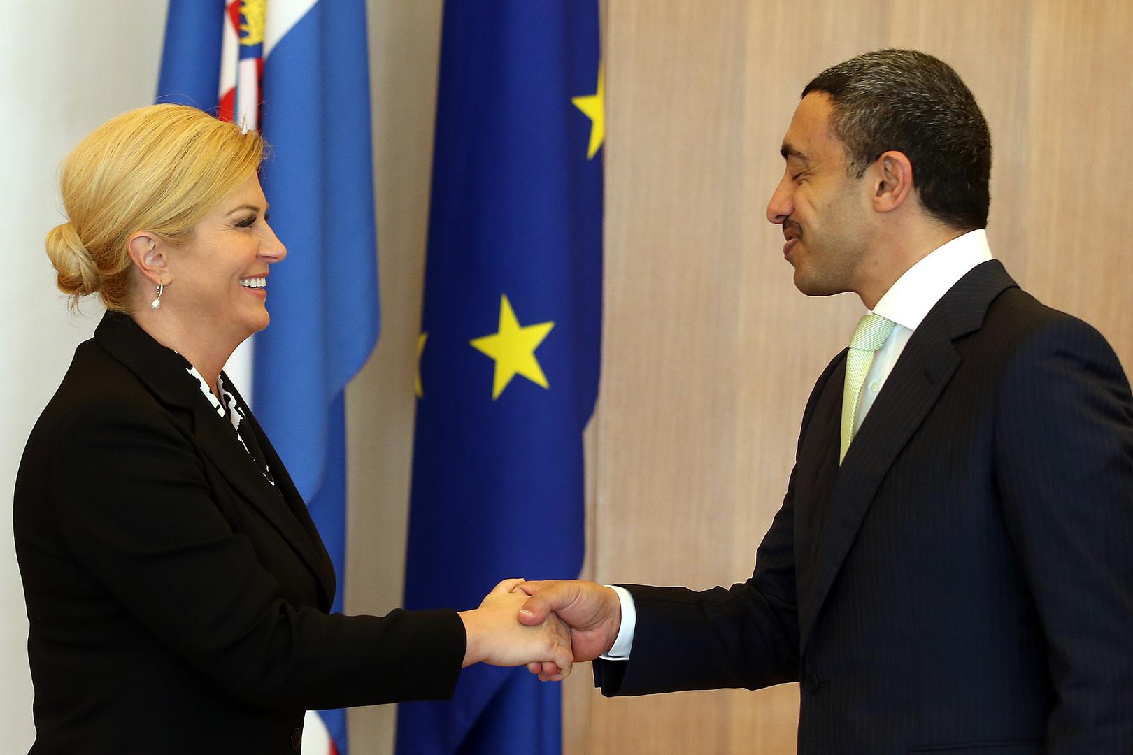 Jučer je u Zagrebu razgovarao s predsjednicom Grabar-Kitarović, Andrejem Plenkovićem i ministricom Marija Pejčinović Burić.  
