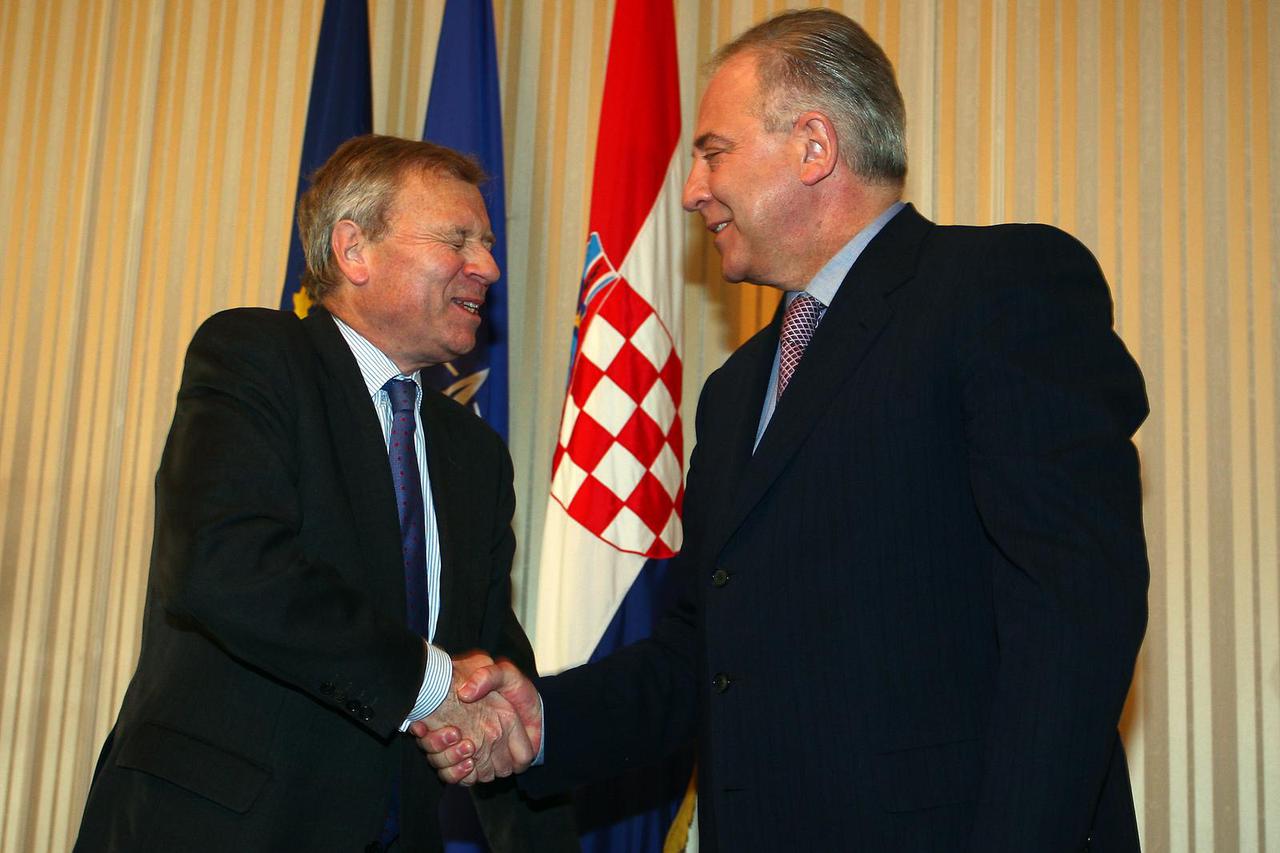 Zagreb: Glavni tajnik NATO-a Jaap de Hoop Scheffer u posjeti  Hrvatskoj