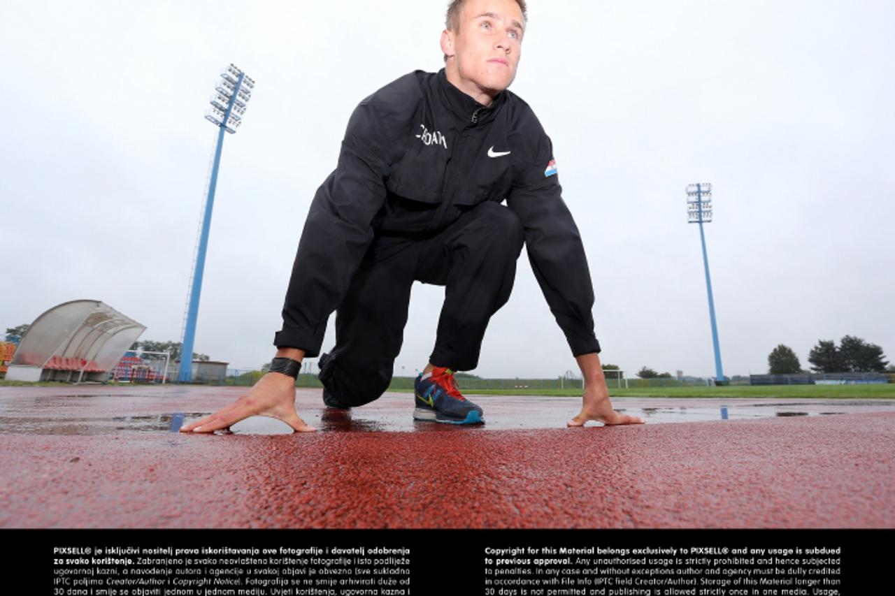 '30.09.2013., Cakovec - Martin Srsa drzavni je prvak na 800 i 1500 metara. Photo: Vjeran Zganec-Rogulja/PIXSELL'
