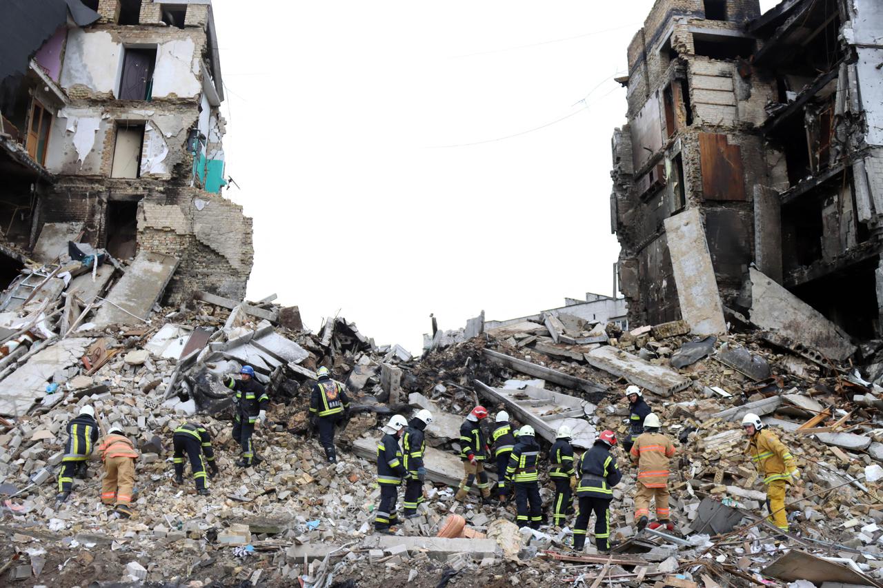 Russian Army Leaves Mass Destruction - Borodyanka