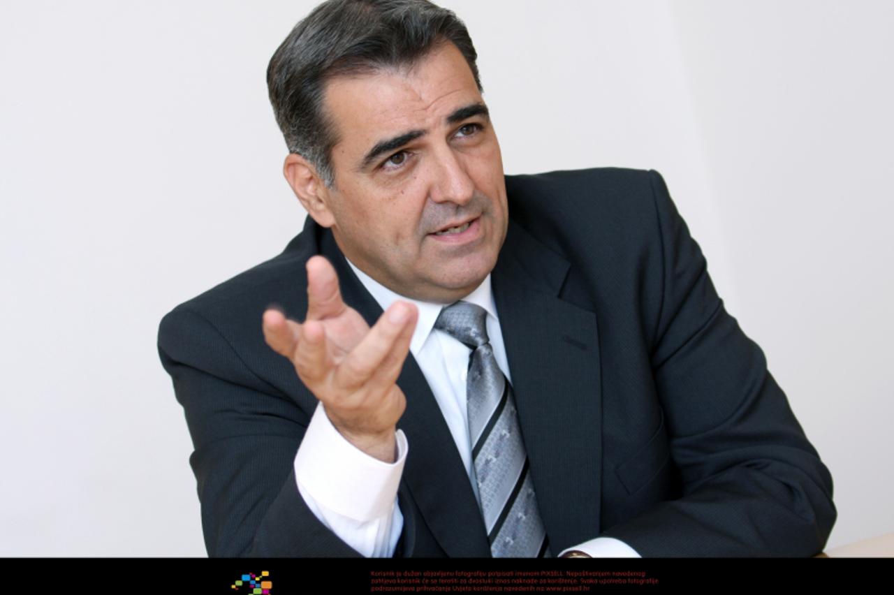 '29.09.2009., Zagreb - Nadan Vidosevic; predsjednik HGK, Hrvatske gospodarske komore. Photo: Tatjana Tadic/Poslovni dnevnik/PIXSELL'