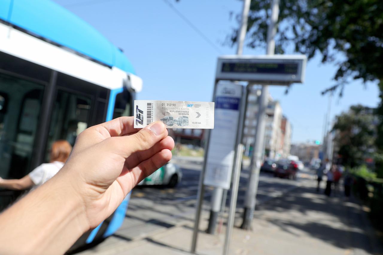 Zagreb: Cijene vozne karte u ZET-u