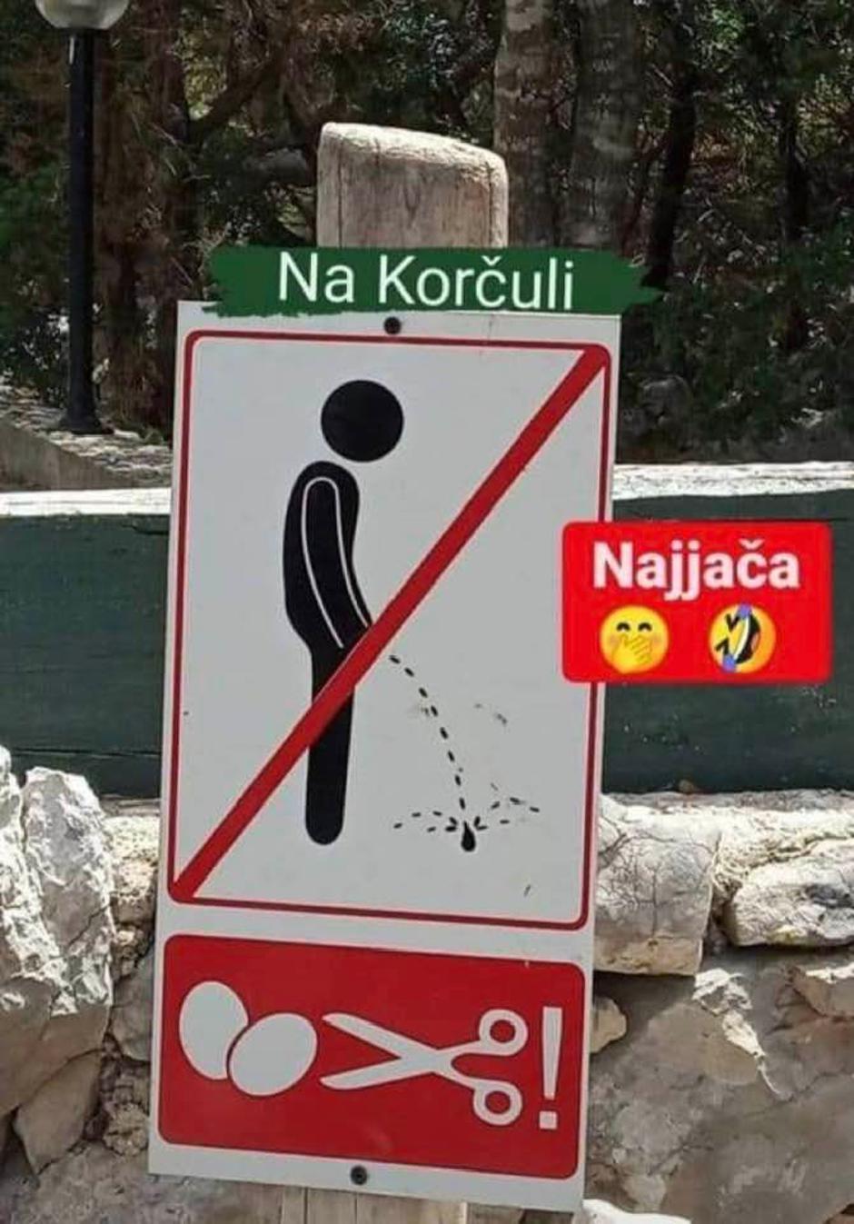 Znak s Korčule