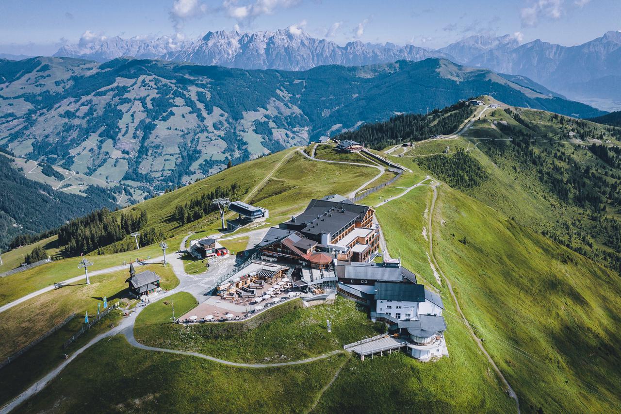 Pogled iz zraka na odmor u Austriji