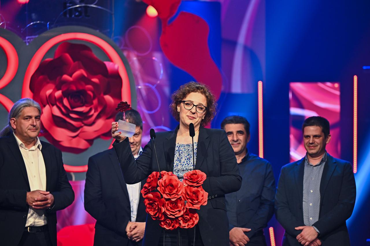 Zagreb: Dodjela medijske nagrade "Večernjakova ruža" u Hrvatskom narodnom kazalištu