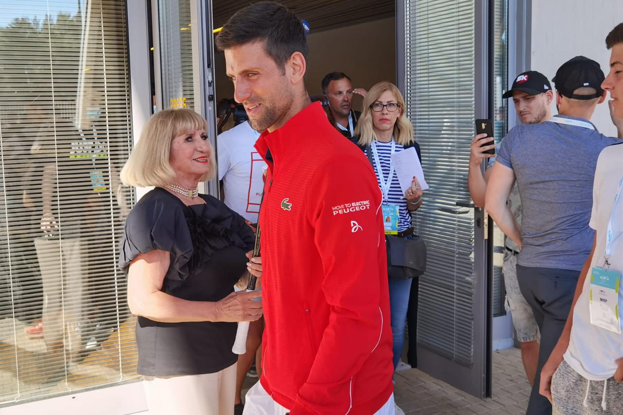 Adria Tour - Biserka Petrović i Novak Đoković