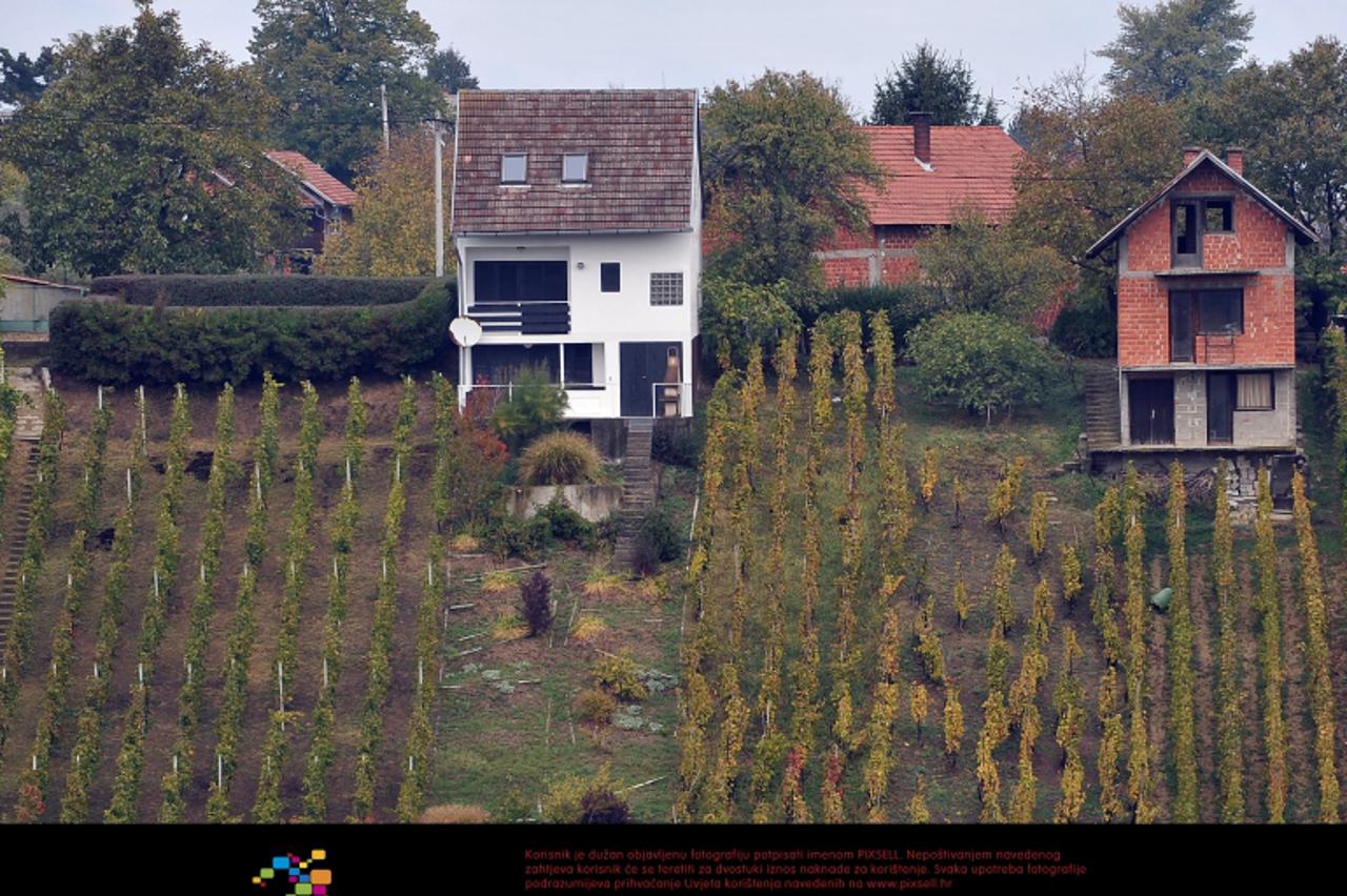 '21.10.2011., Vrtlinovec - Kuca Ilije Duspare koju ce Mateji V. Stanku Zidovu, mladom paru kojima je koprivnicki Centar za socijalnu skrb prijetio oduzimanjem jednomjesecnog sina Dorijana.  Photo: Mar