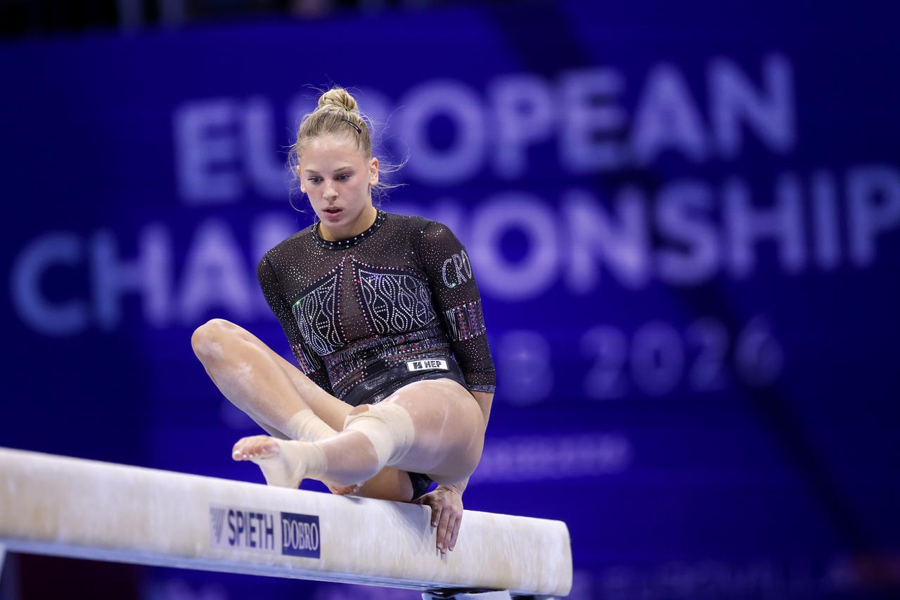 Zagrreb: Prvi dan Europskog prvenstva u sportskoj gimnastici