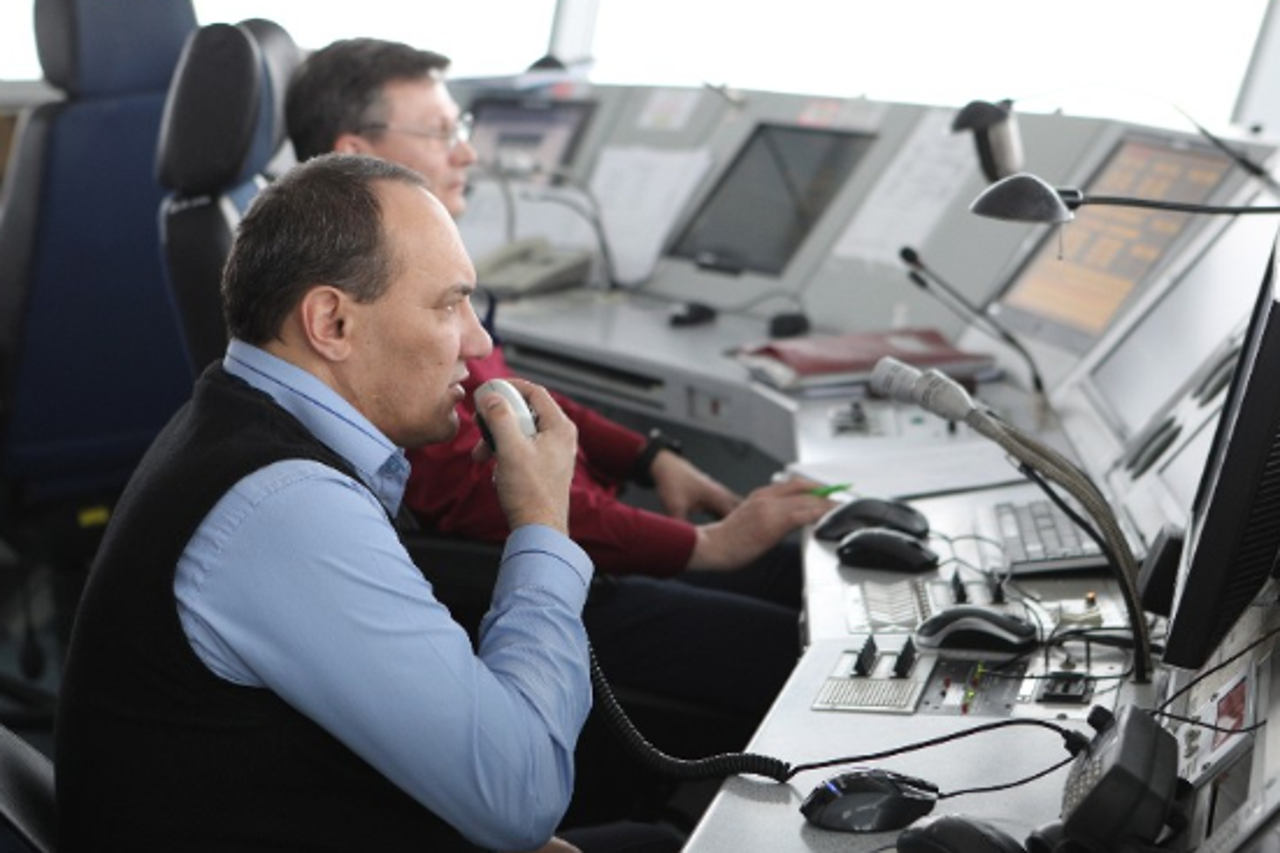 Aerodrom u Moskvi, ilustracija