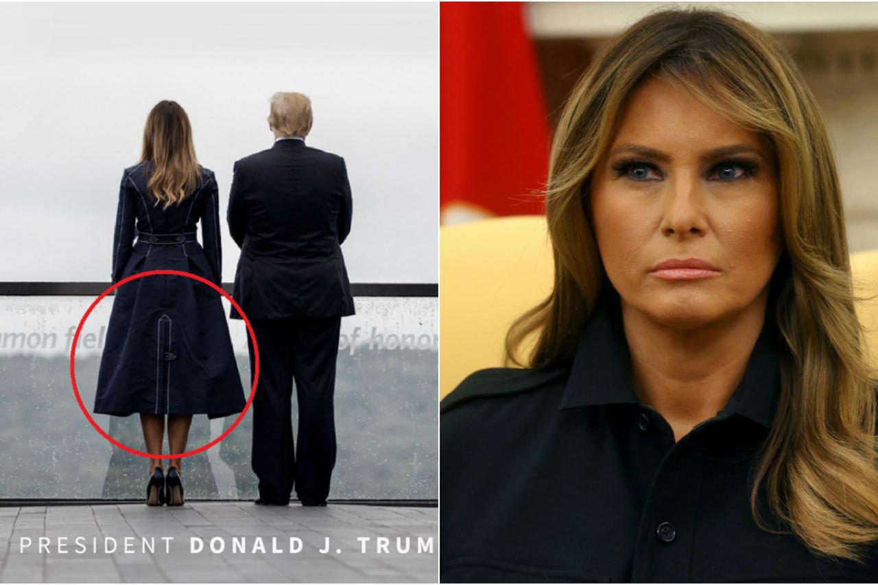 Detalj na kaputu Melanije Trump izazvao kontroverze