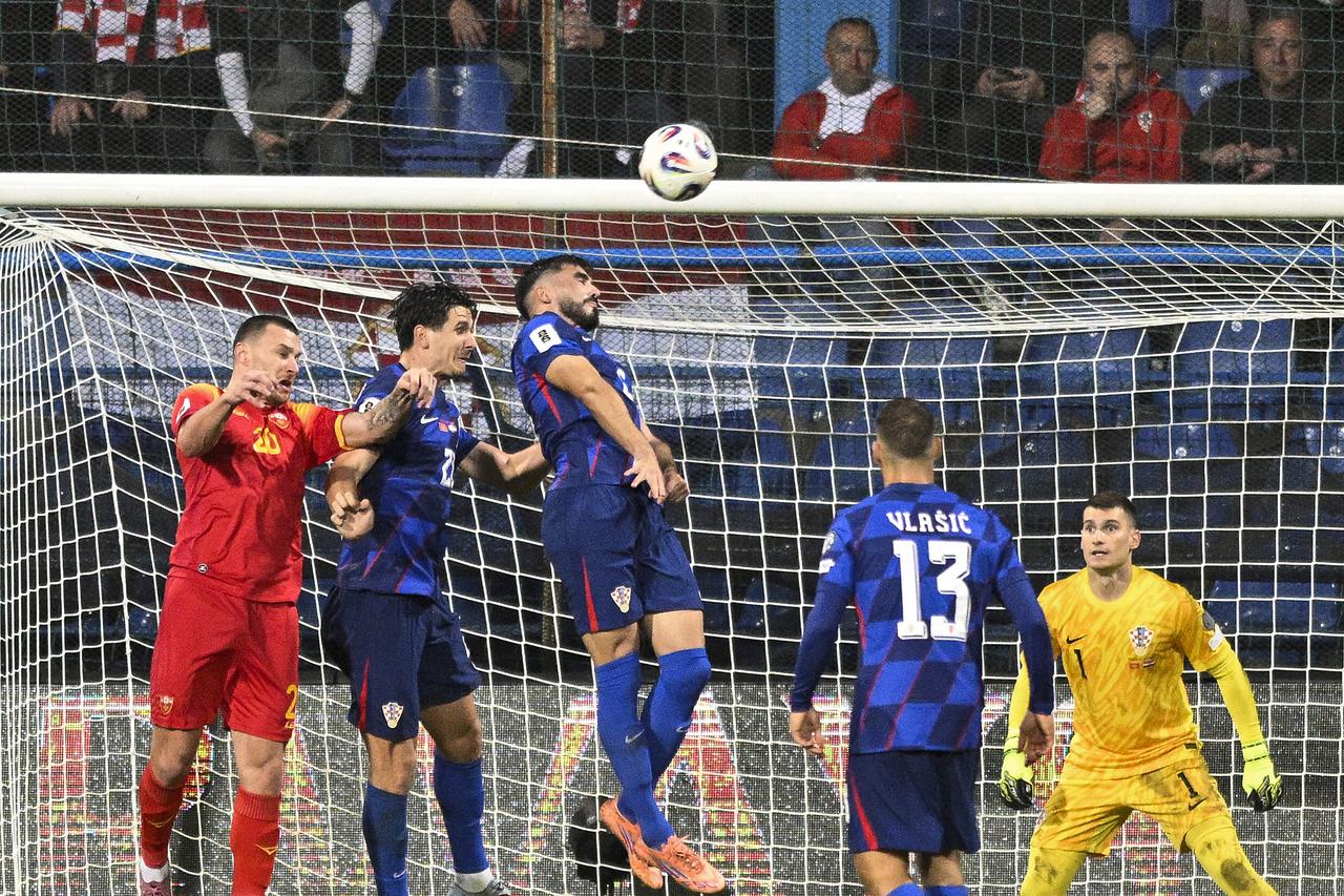 Utakmica kvalifikacija za Svjetsko nogometno prvenstvo 2026. Crna Gora - Hrvatska