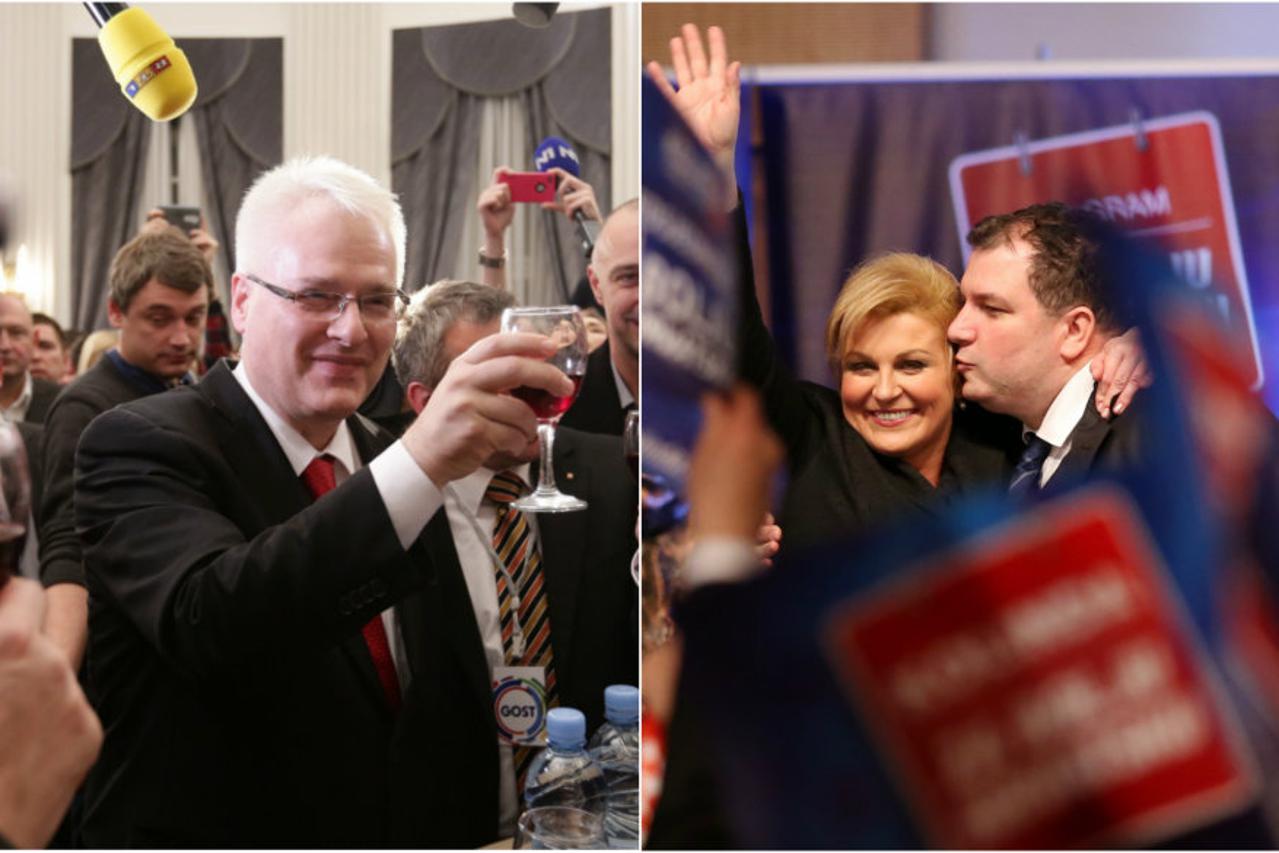 Ivo Josipović i Kolinda Grabar Kitarović