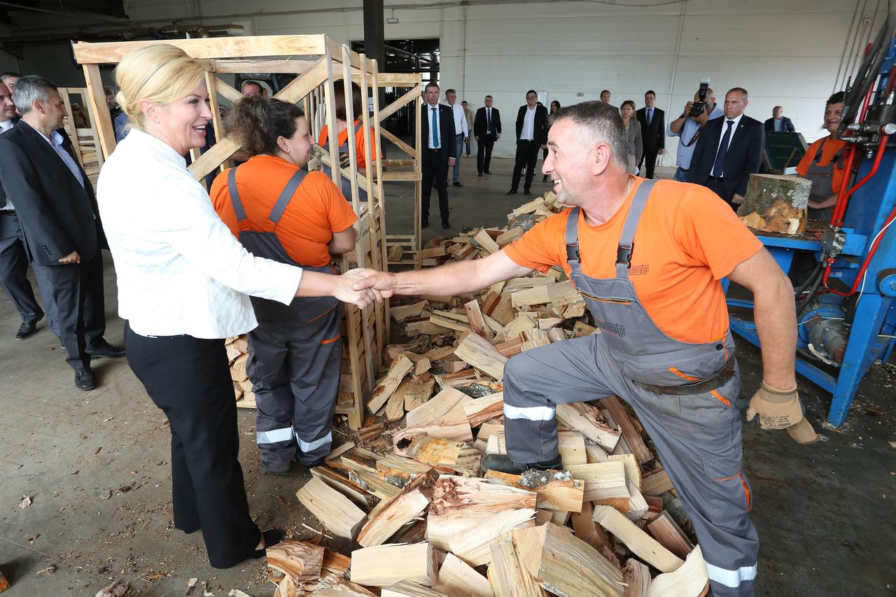 Kolinda Grabar Kitarović u Ličko-senjskoj županiji