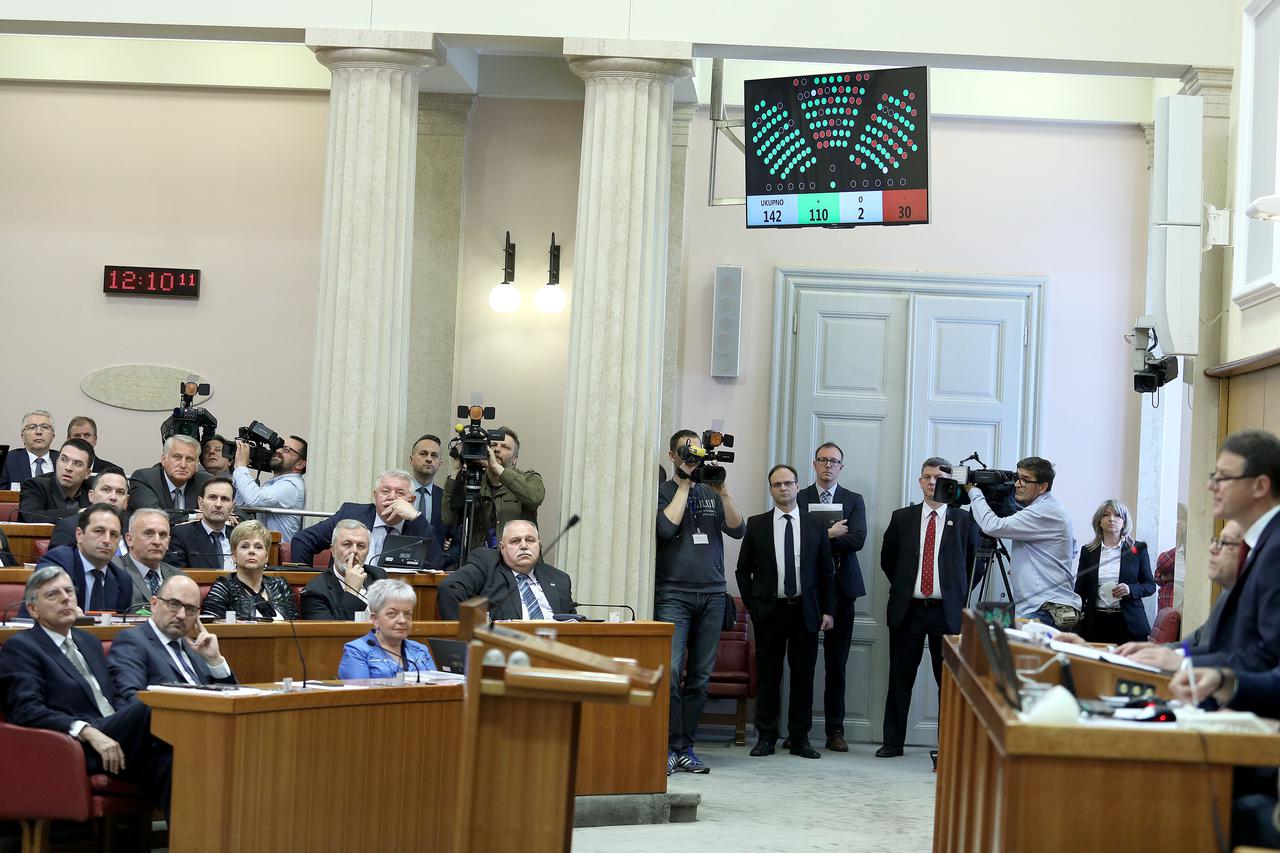 Sabor izglasao Istanbulsku konvenciju i povjerenje ministrici Dalić