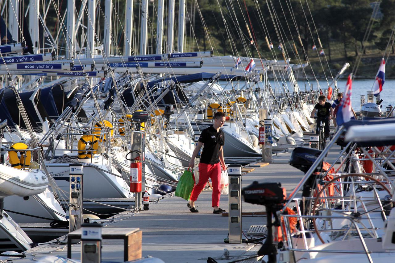 20.05.2012., Sibenik - Marina Mandalina u Nautickom centru Prgin spremna docekuje sezonu. Charter marine je pun