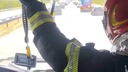 VIDEO Vatrogasci objavili snimku jurnjave prema nesreći na A1: Jedan vozač posebno ih je razljutio