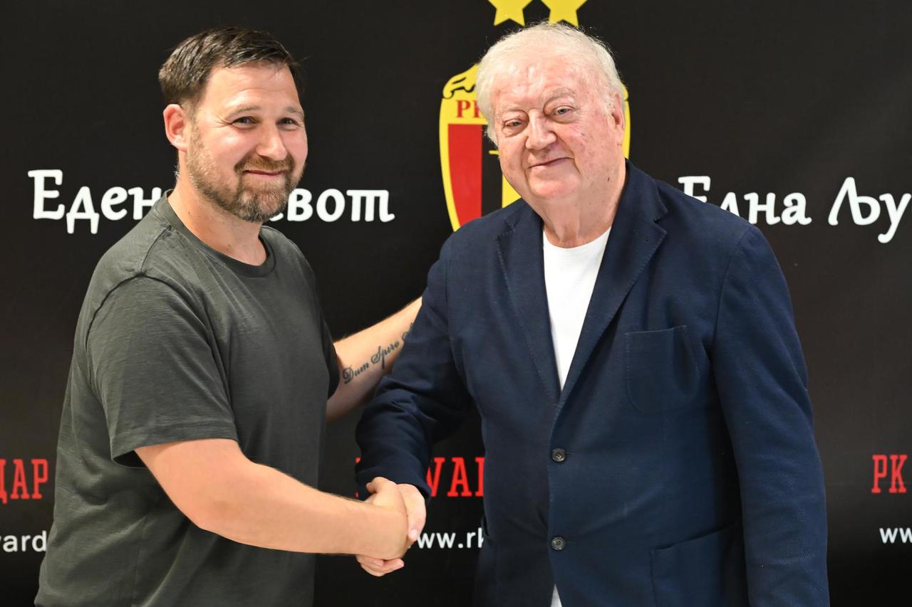 Ivan Ćupić predstavljen za novog trener RK Vardar