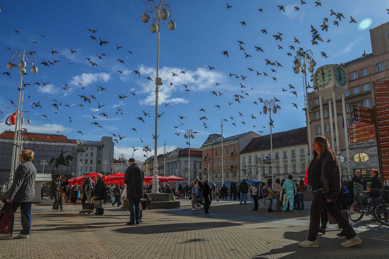 Zagreb: Gradska svakodnevica u središtu grada 