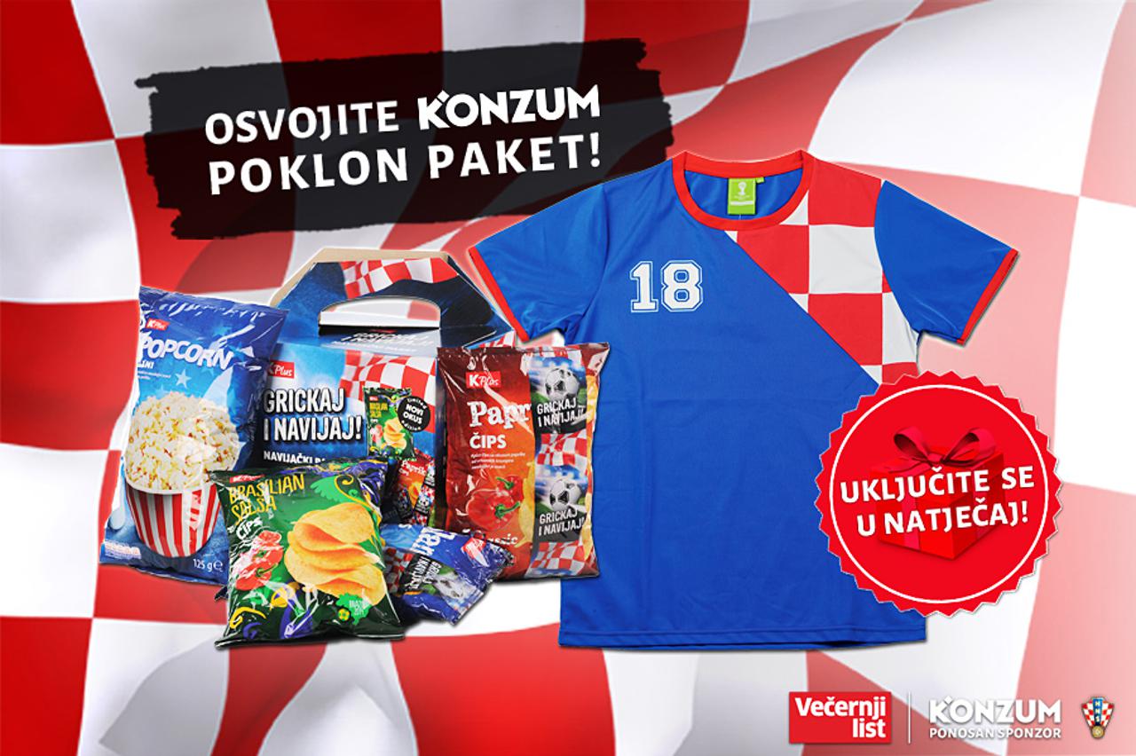 Uključite se u natječaj i osvojite KONZUM poklon paket