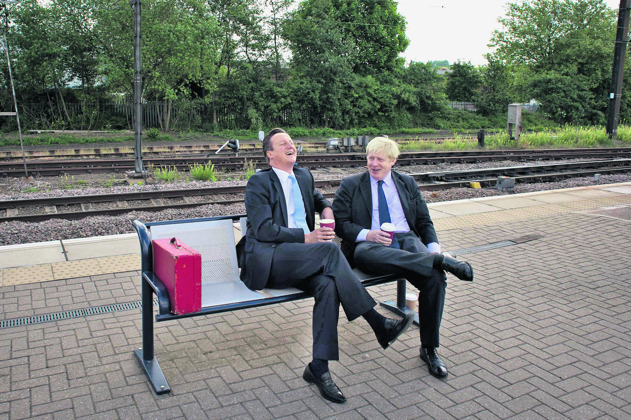 Premijer Cameron i gradonačelnik Londona Johnson
