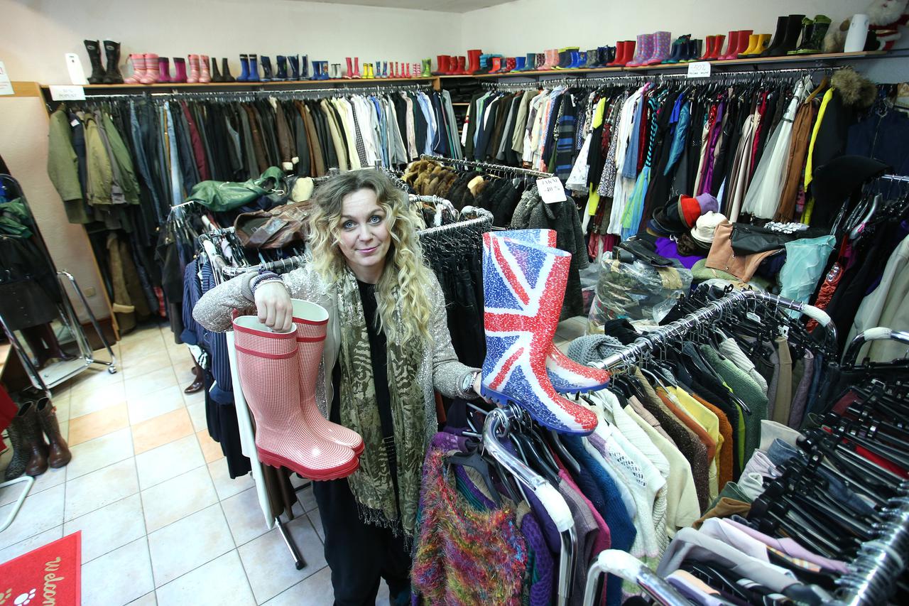 07.02.2015., Zagreb - Interijer second hand shopa London u Ilici 126. Photo: Sanjin Strukic/PIXSELL