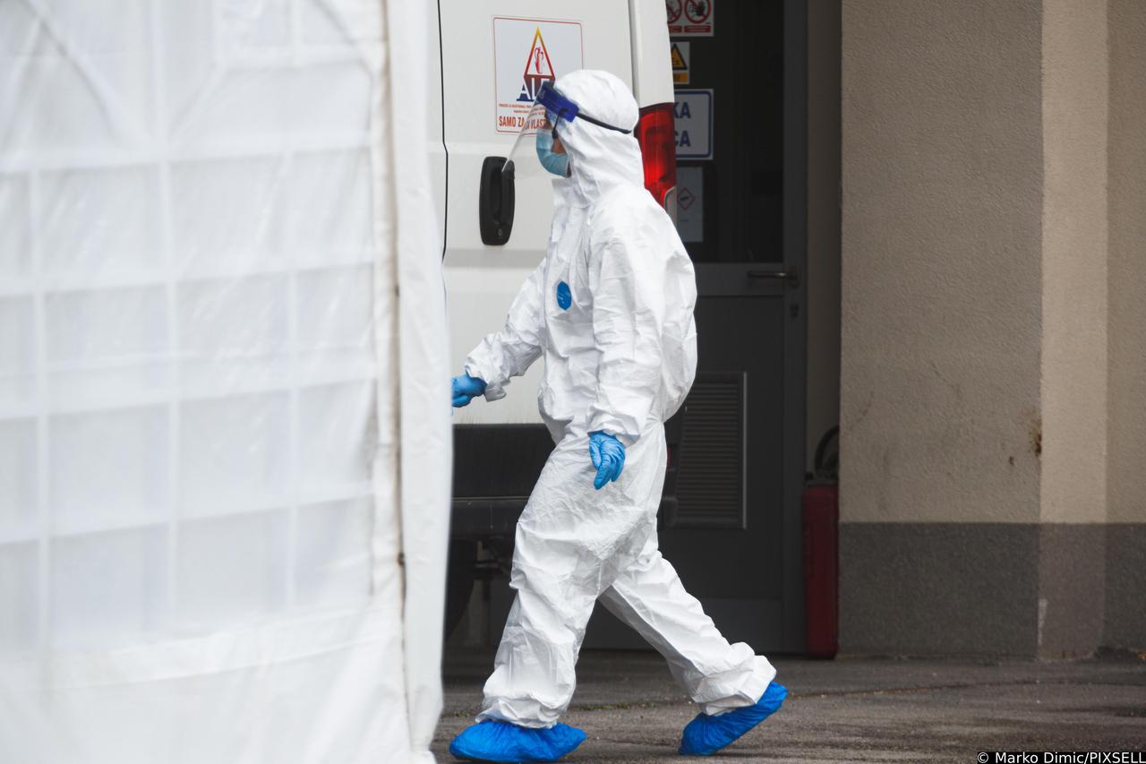 Zadar: Testiranje na Covid-19 u Općoj bolnici