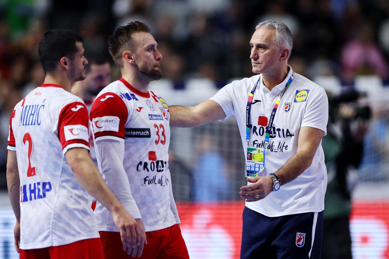 EHF 2024 Men's European Handball Championship - Main Round - Germany v Croatia