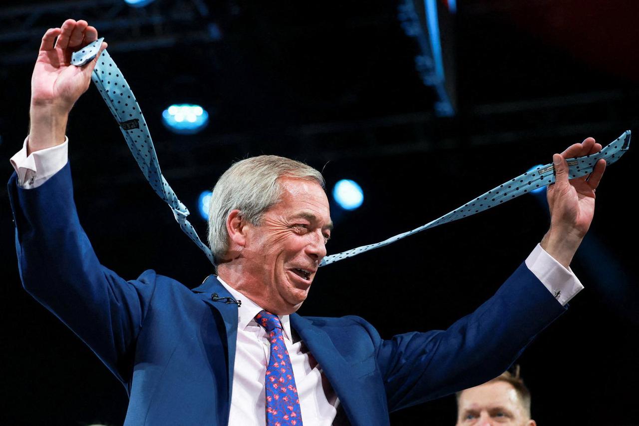 Reform UK party conference, in Birmingham