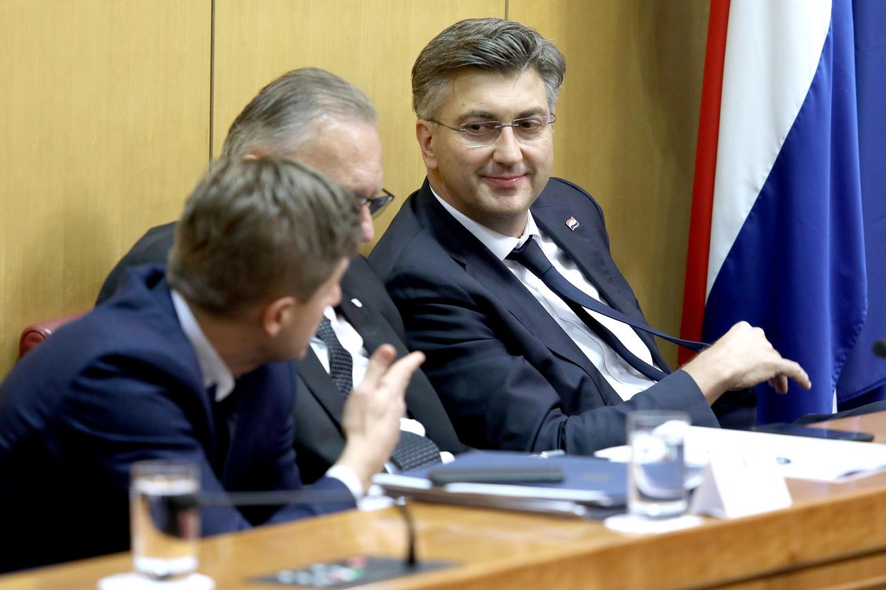 Plenković u Saboru