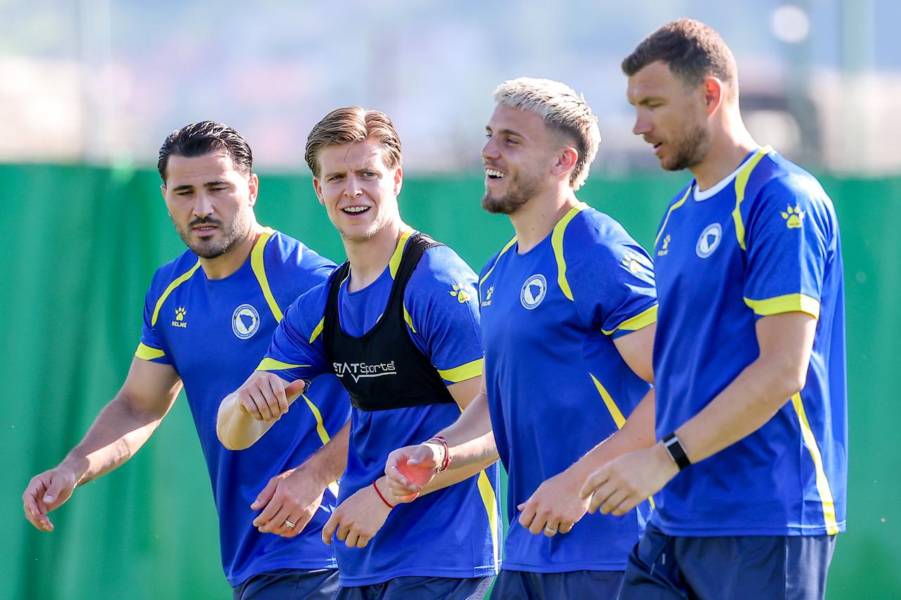Sarajevo: Trening reprezentacije Bosne i Hercegovine 