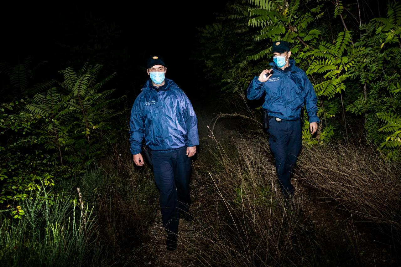 Nocna patrola s policijom u Imotskom