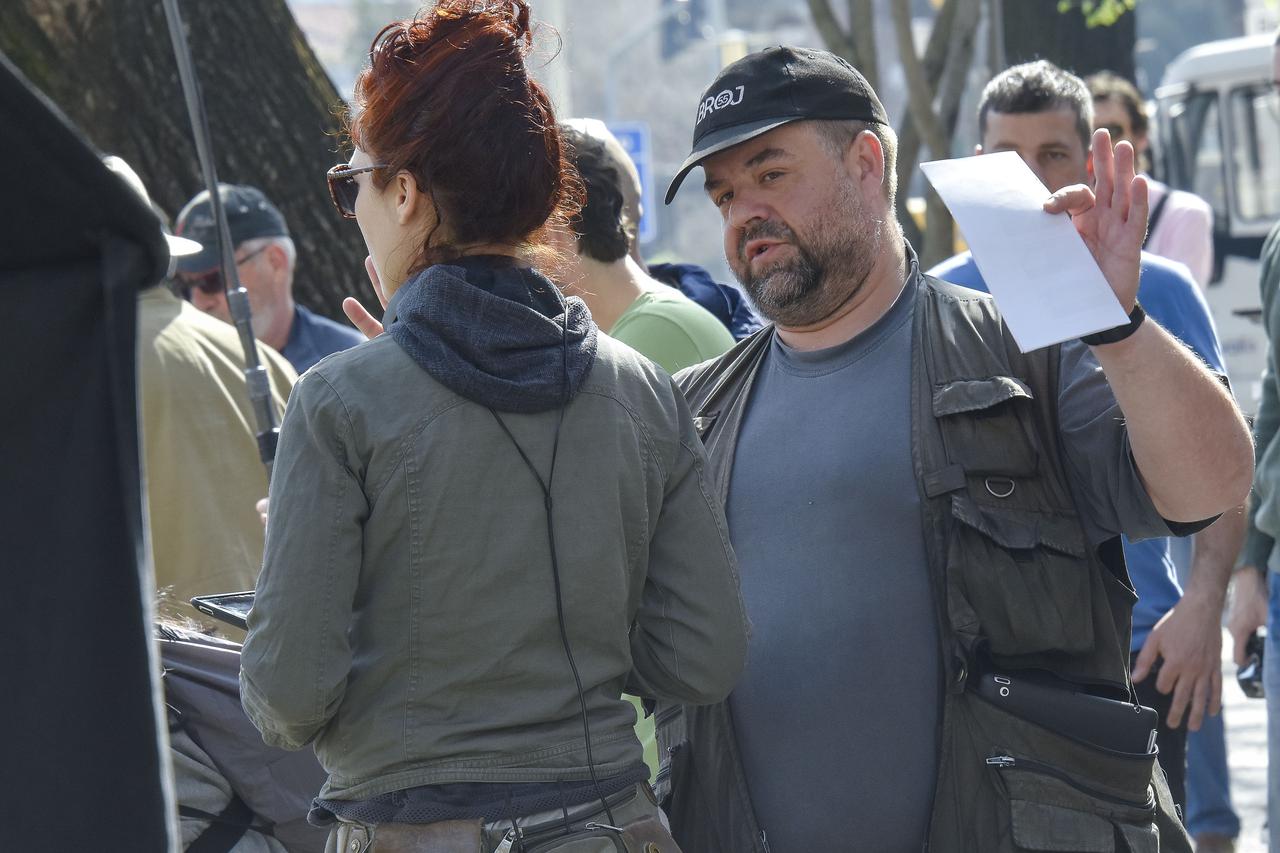 BiH,03.04.16.Mostar,  Pocelo snimanje filma Mrtve ribe plivaju na ledima, Photo:Stojan Lasic