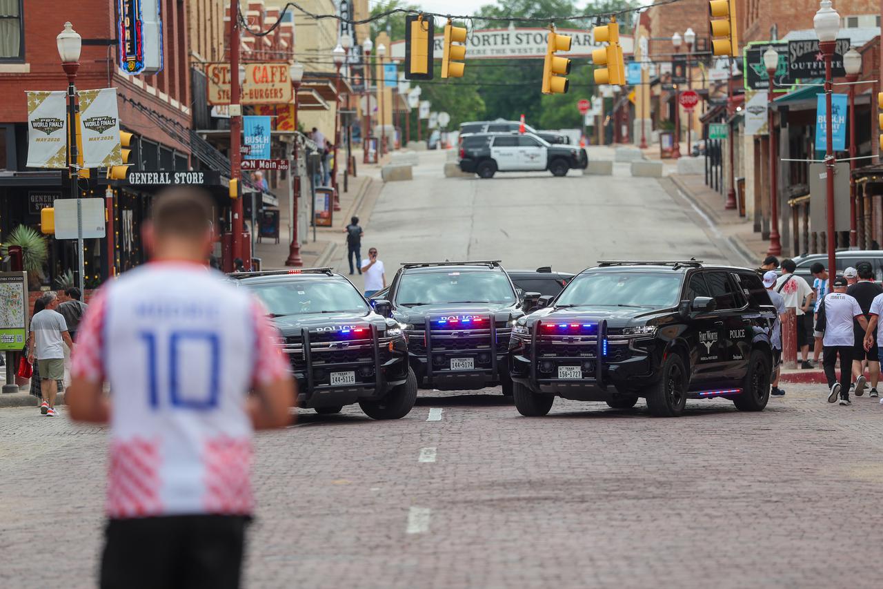 Fort Worth: Navijači u povijesnoj četvrti Stockyards