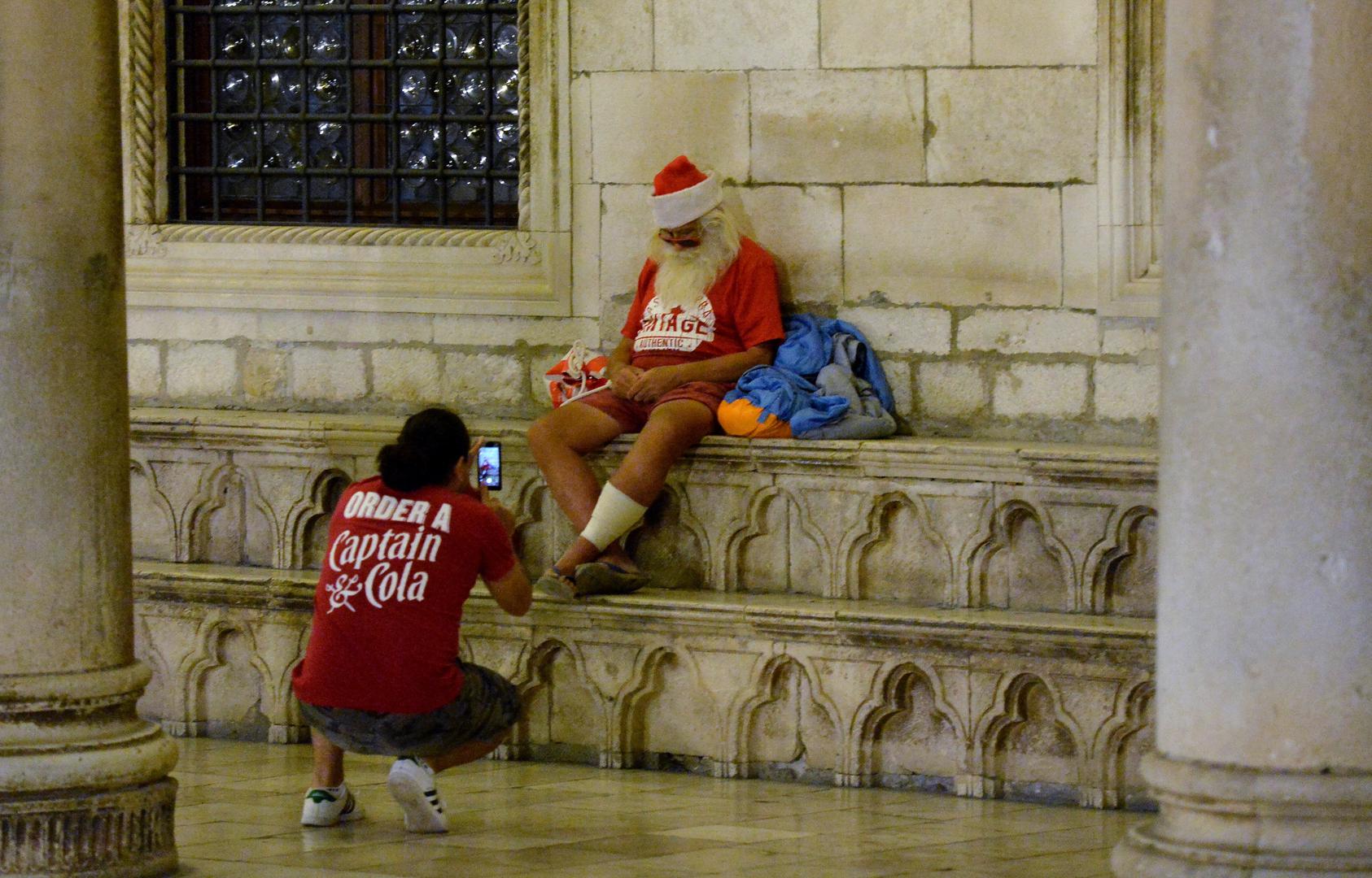 Snimljen je na Stradunu.