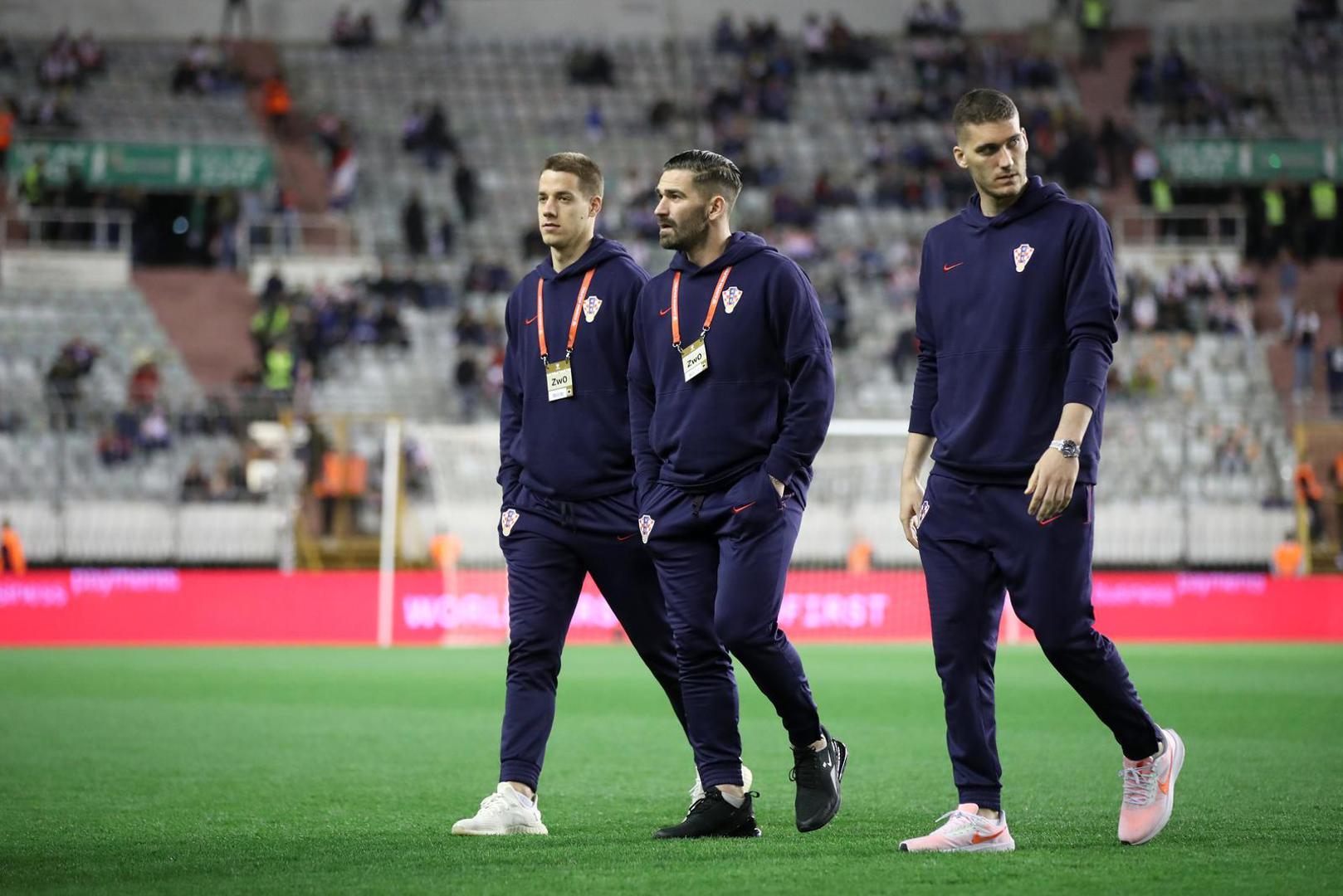 25.03.2023. Split, stadion Poljud  - Utakmica kvalifikacija za EURO 2024, Hrvatska – Wales. Photo: Matija Habljak/PIXSELL