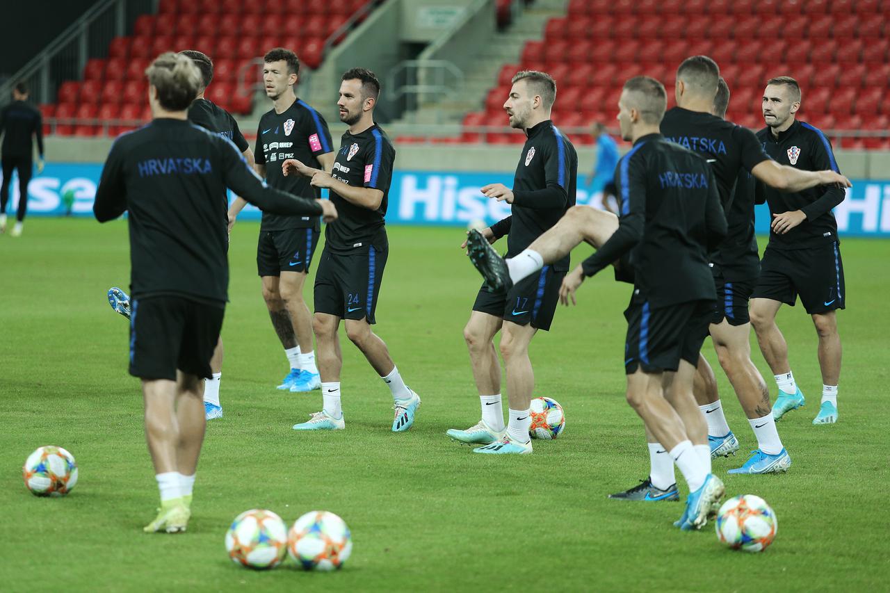 Trening hrvatske reprezentacije