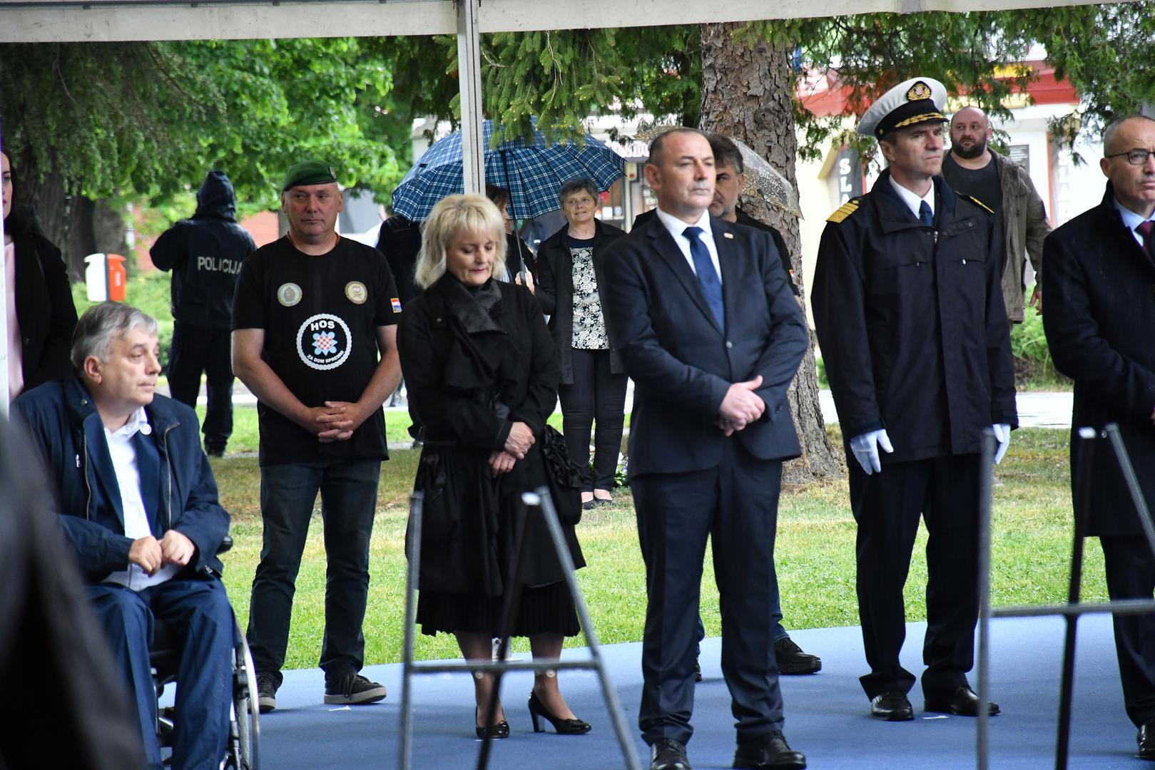 01.05.2020. Okucani  - Obiljezavanje 25. obljetnice vojno redarstvene operacije BljesakPhoto: Ivica Galovic/ PIXSELL