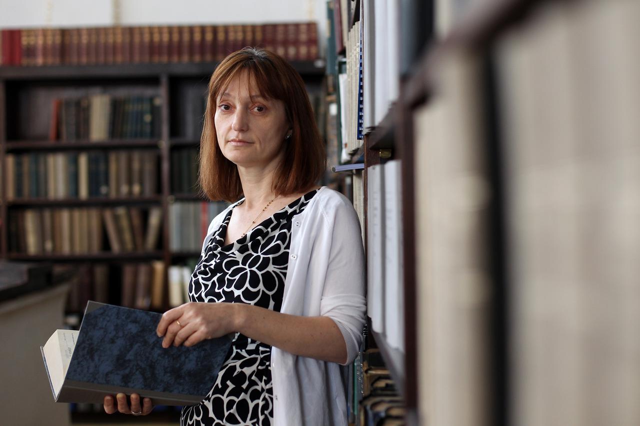 29.06.2015., Zagreb - Dr. Vlatka Lemic, ravnateljica Hrvatskog drzavnog arhiva. Photo: Boris Scitar/Vecernji list/PIXSELL