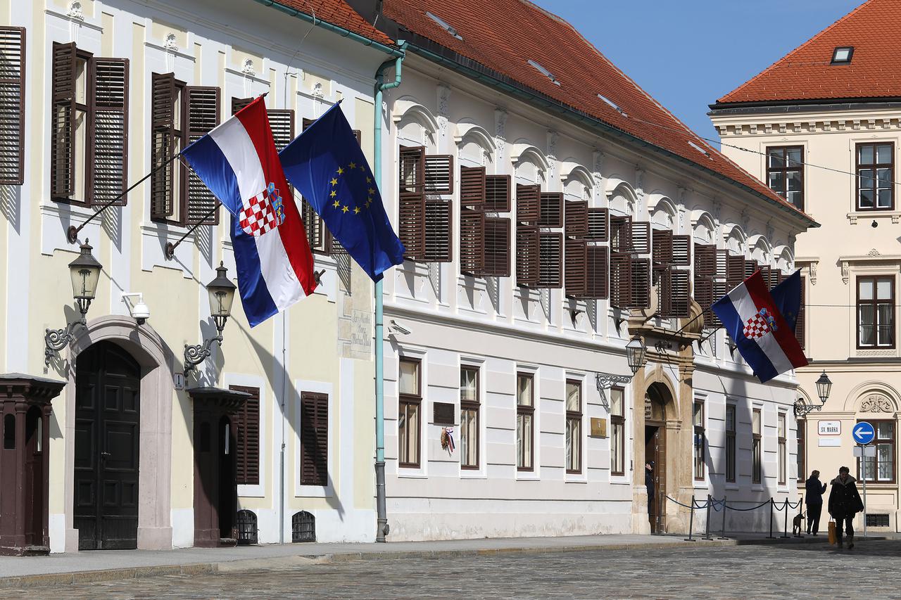 Banski dvori, sjedište Vlade Republike Hrvatske