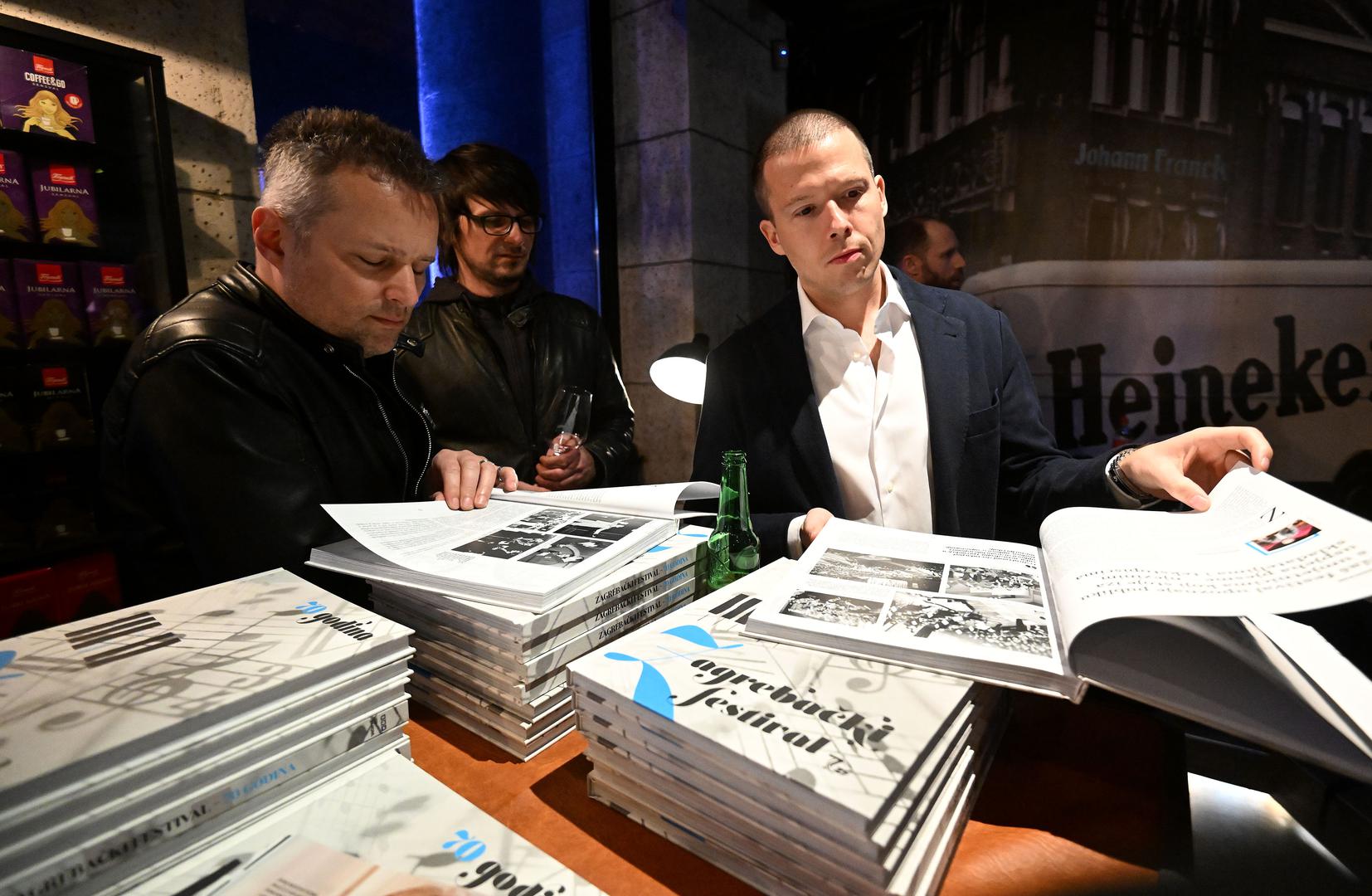 15.03.2023., Zagreb - 70 godina Zagrebackog festivala, promocija monografije i dodjela posebnog priznanja Dragi Diklicu.  Photo: Marko Lukunic/PIXSELL