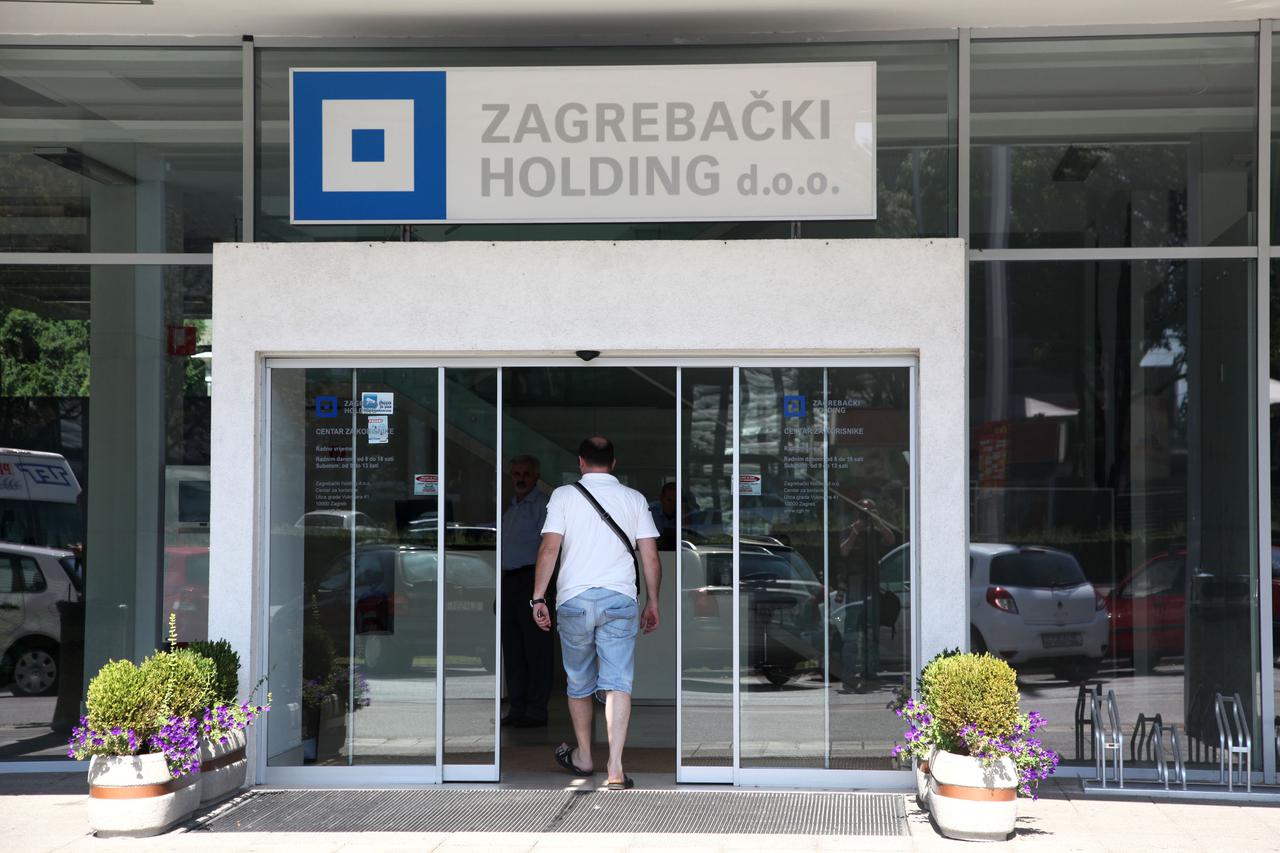 Zagreb: Zgrada Zagreba?kog holdinga u Vukovarskoj ulici