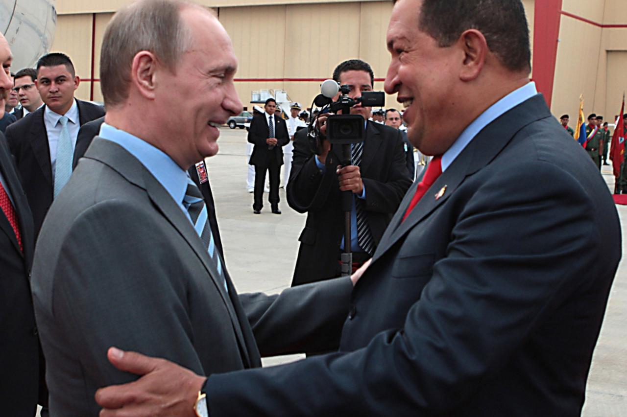 Putin i Chavez