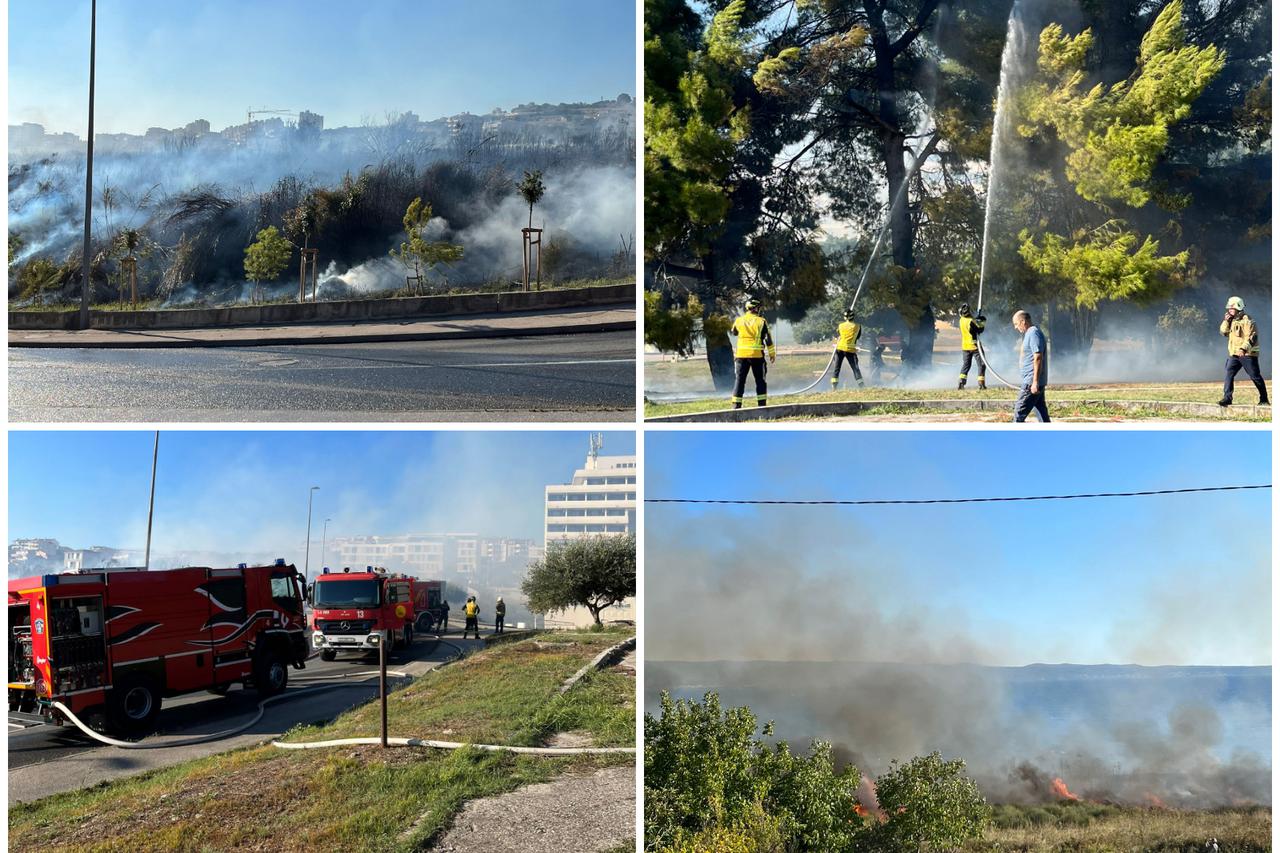 Požar u Splitu
